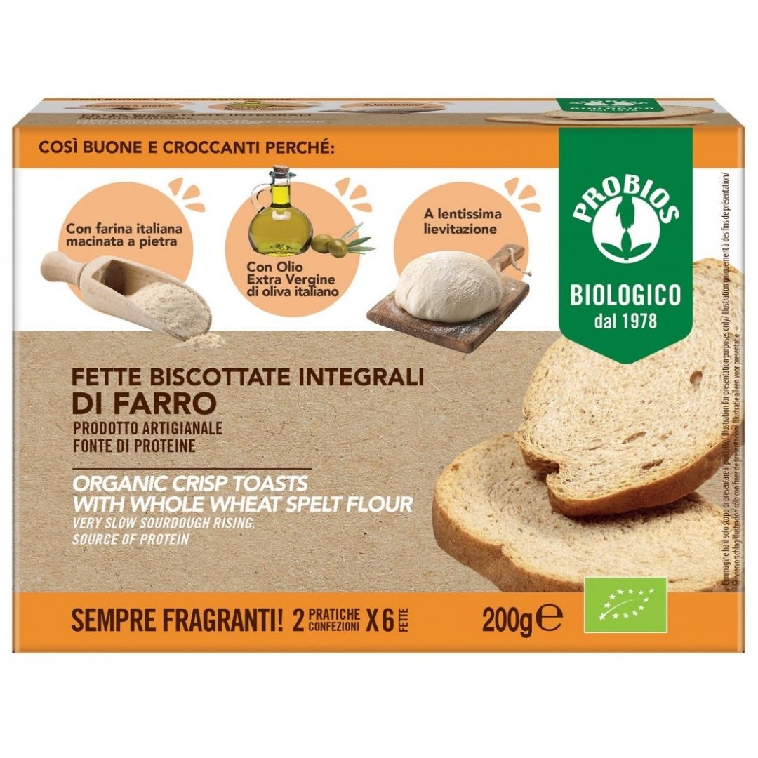 FETTE BISCOTTATE ARTIGIANALI DI FARRO